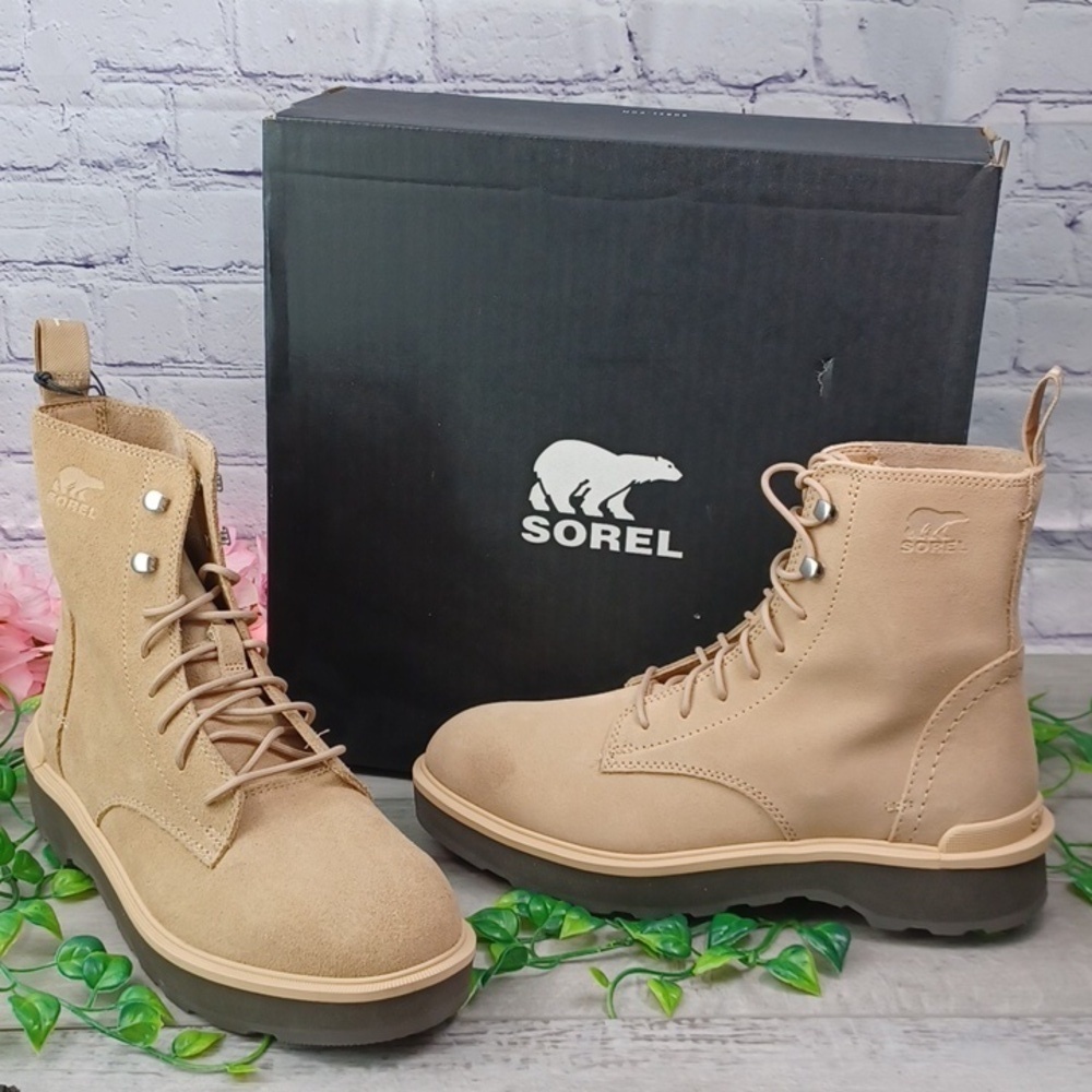 Sorel Hi Line Platform Lace Combat Boot NIB
